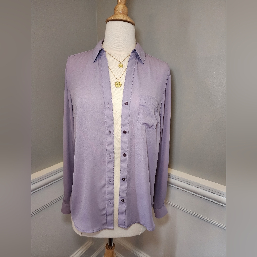 The Limited Ashton Small Shirt Light Purple